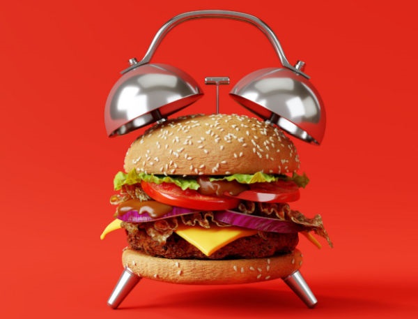 Burger Clock